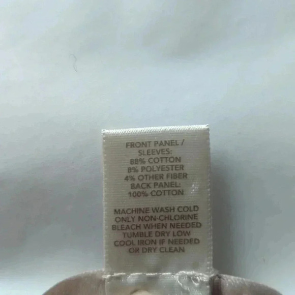 Loft Ann Taylor Pink Gold Polka Dot Pullover - XS like new - Picture 5 of 5